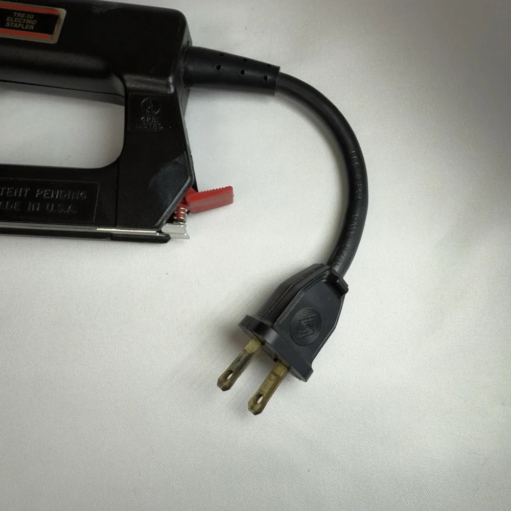 Parker TRE-50 Electric Lil Tacker Vintage Stapler Tested & Working